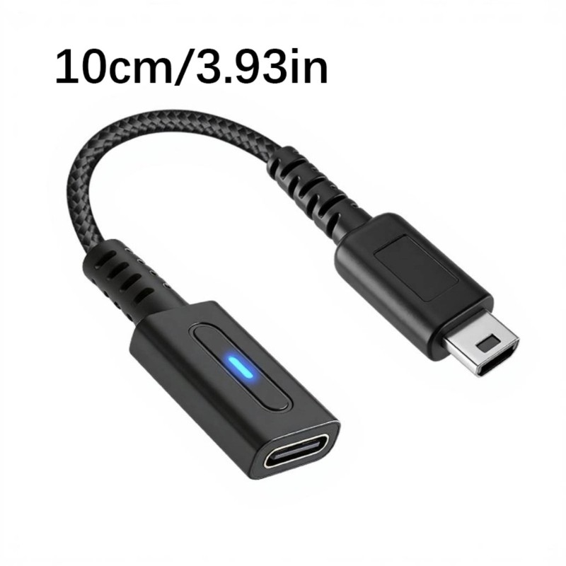 Flexible 10cm USB Type C Adapter Cable Bend Resistant Charging Cord gallery