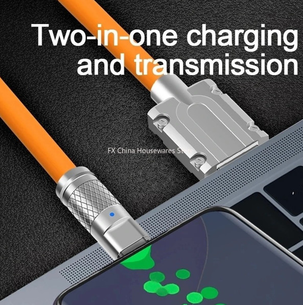 3PCS 120W USB C to USB C Liquid Silicone Cable Super Fast Charging for Xiaomi Sa gallery
