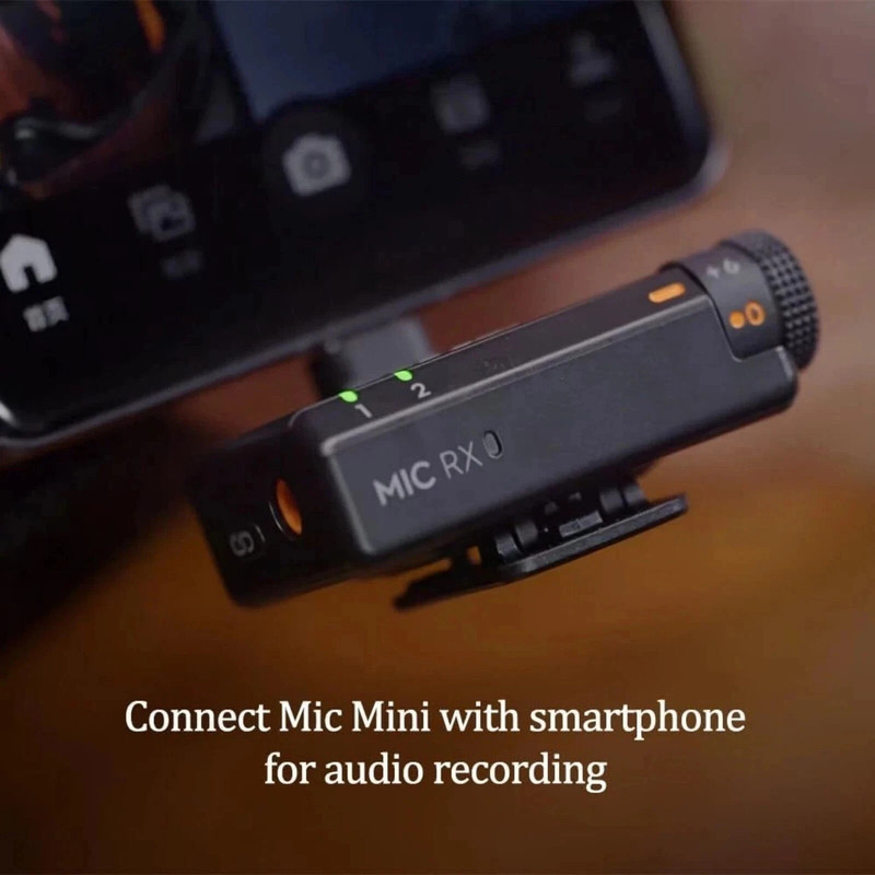 original For DJI Mic Mini Mobile Phone Adapter For iPhone 14/13/12/11/XS MAX/XR gallery
