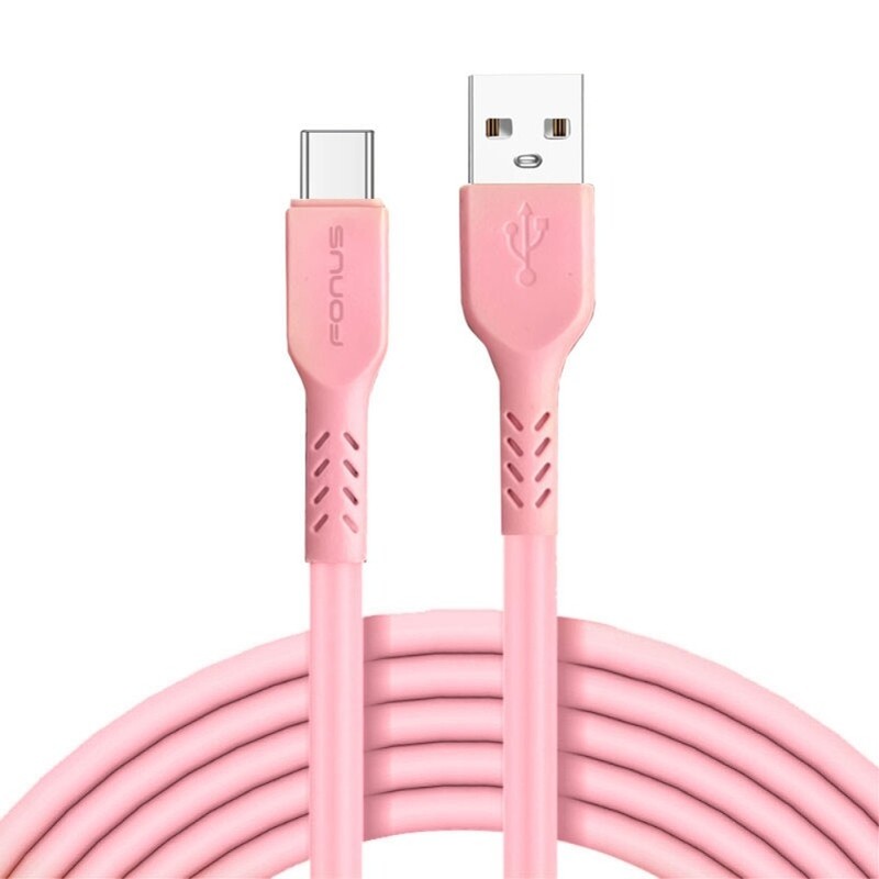 For iPhone 15/Pro/Max/Plus 10ft Long USB-C Cable Pink Charger Cord Power Wire