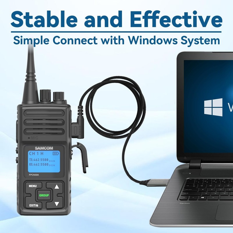 Radio Programming Cable USB Plug & Play No Driver Needed for Windows System F... gallery