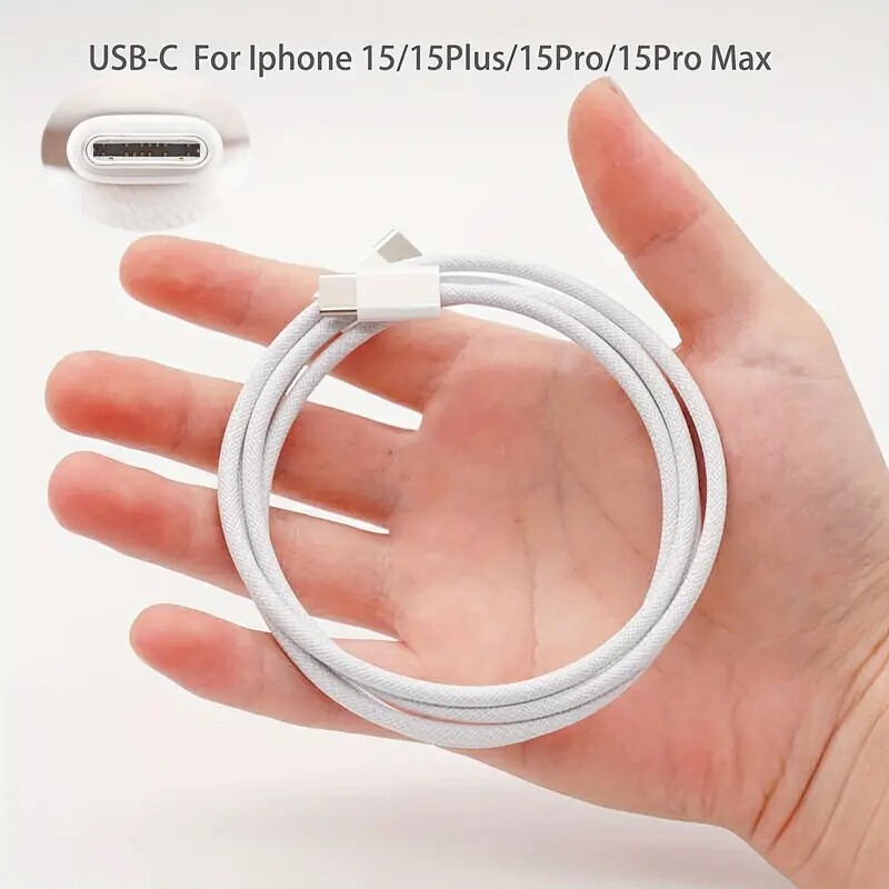 IPhone 16 15 Pro Max USB-C to USB-C Cable Fast Charger lot Type C Charging Cord gallery