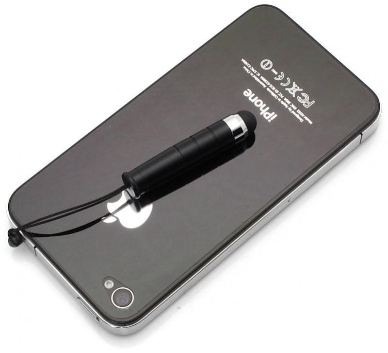 BLACK ALUMINUM STYLUS TOUCH SCREEN LCD DISPLAY PEN ULTRA COMPACT for CELL PHONES gallery