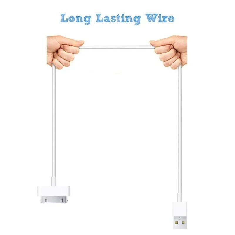 USB Data Charger Cable for Apple iPhone 4S 4 3GS iPod Touch iPad 2 3 Sync Cord ( gallery