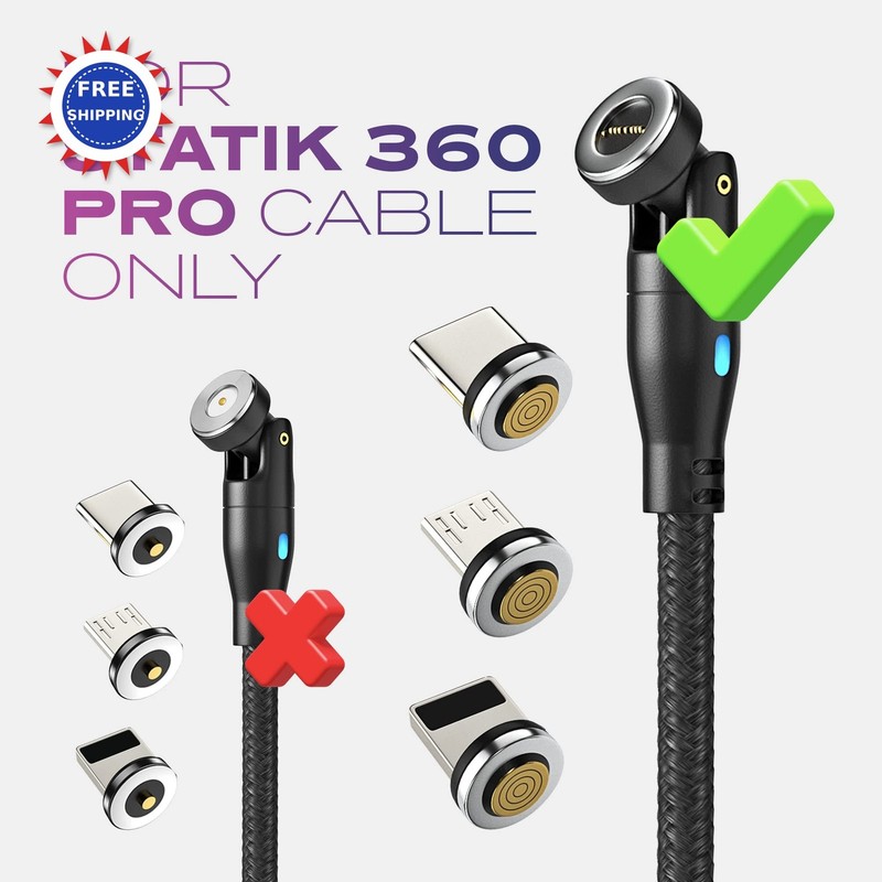 Magnetic Connectors Tips for Fast Charging Compatible with Statik360 Pro Phone gallery