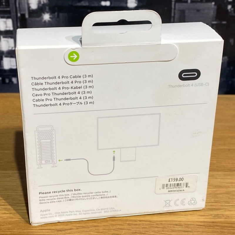 Apple Thunderbolt 4 Pro Cable 3m USB-C MacBook iPad iMac iPhone 100% Original gallery