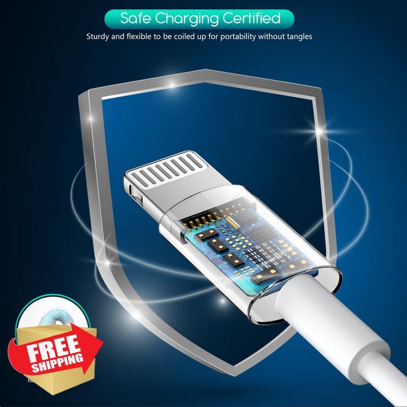 Banety iPhone Charger 2 Pack 10FT White gallery