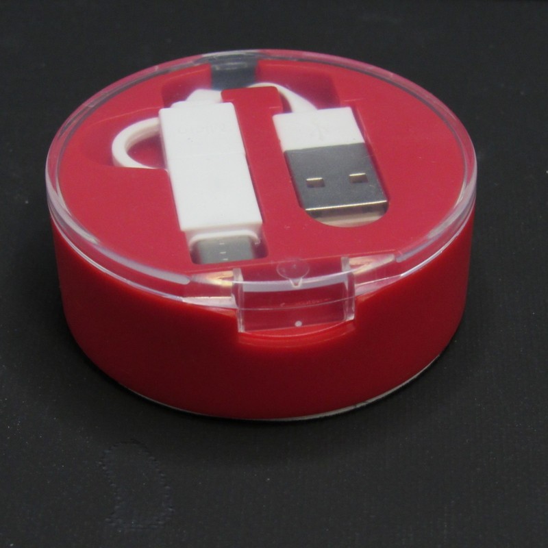 Retractable Multi‑Tip Charging Cable – USB‑A to Micro‑USB & USB‑C – Travel Case gallery