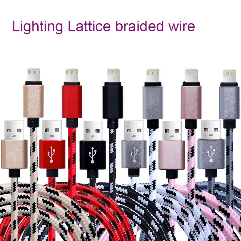 USB Cable for ios 14 13 12 11 Pro Max Xs X 6 6s 7 8 Plus 5 SE 2.4A Fast gallery