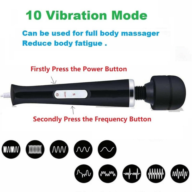 Vibrating Massager Powerful Big Electric Back Massagers for Sports ... Fast Ship gallery