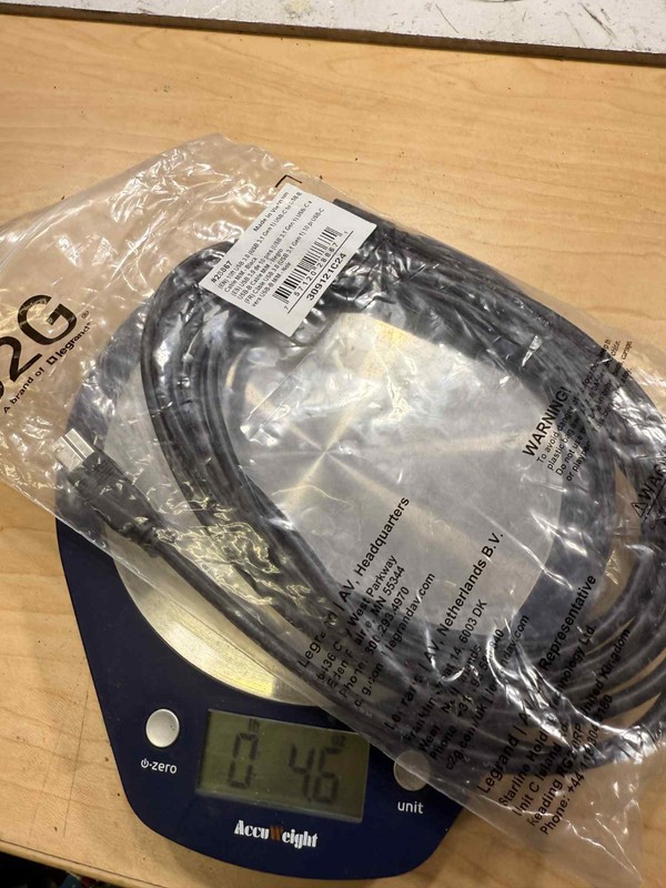C2G #28867 10ft USB 3.1 Gen 1 USB-C to USB-B Cable – Black – New gallery