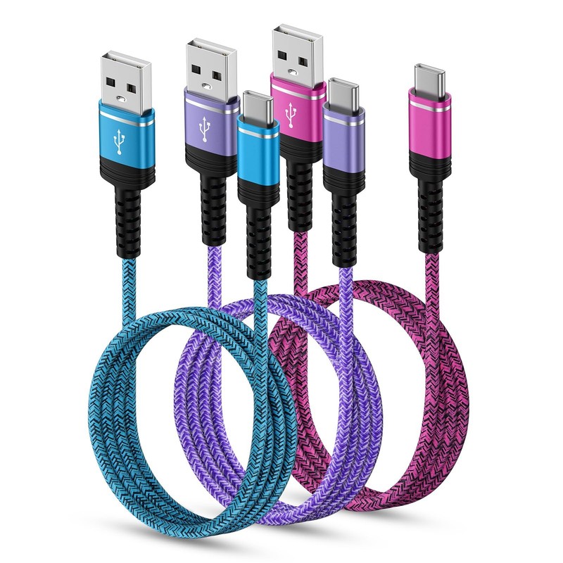 USB C Charger Cord Fast Charging 3 Pack 6ft for Samsung Galaxy S26 S25 Ultra …