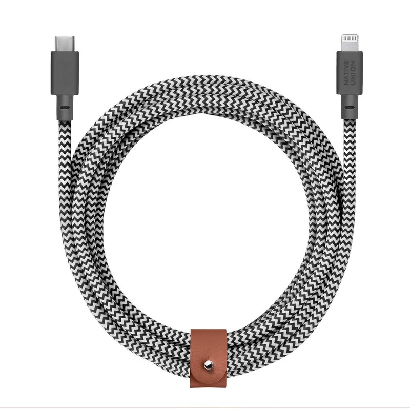 Native Union 10ft Ultra Strong USB-C to (MFi-Certified) Lightning Charging Cable gallery