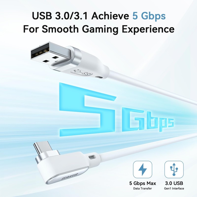AMVR 16FT5M Link Cable Compatible with Meta Quest 3/3s/2/Pro & Pico 4 Series ... gallery