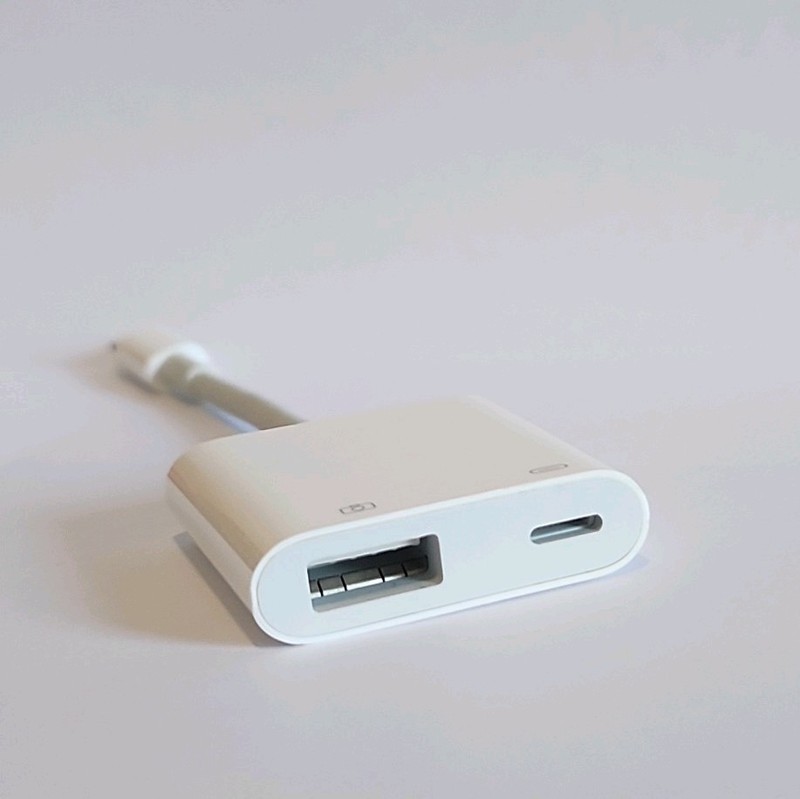 Lightening To USB A And To LighteningAdaptor gallery