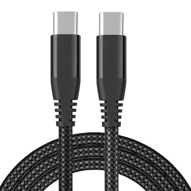 USB-C to USB-C Cable Male Type-C Cable Cord Fast Charger Charging Data Sync gallery