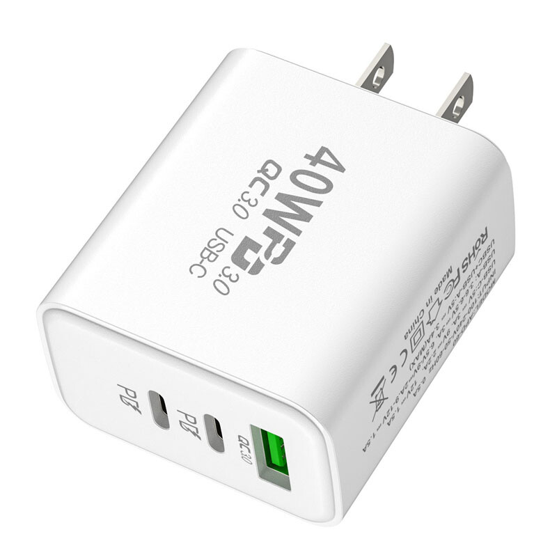 40W PD USB C Wall Charger Power Adapter For iPhone 16 15 Pro Max 15 Plus 15 Pro gallery
