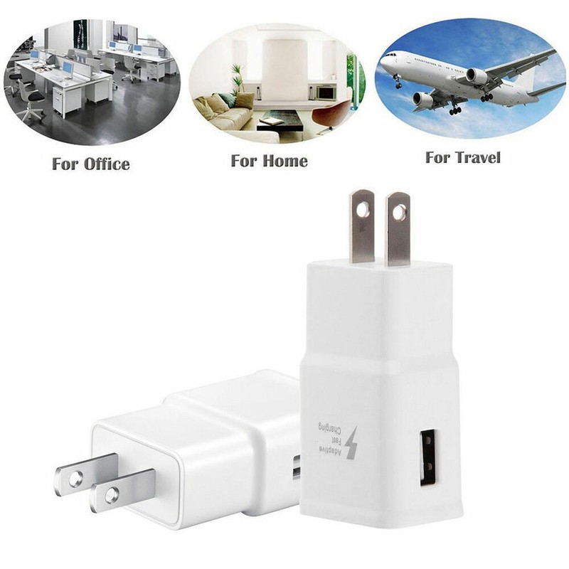 100X Fast Rapid Wall Charger+Charging Cable Cord For Samsung S8 S9 S10 S10E A10E gallery