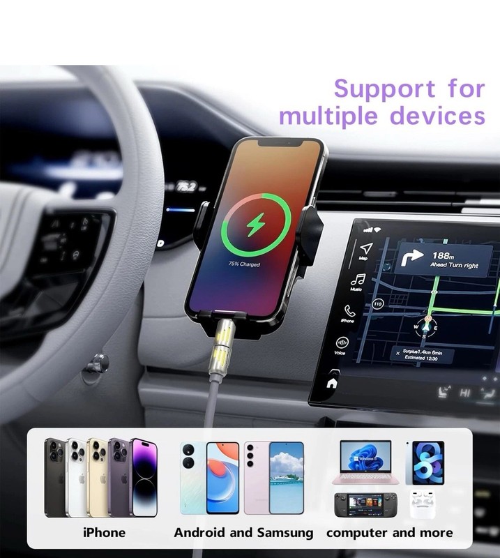 4 in 1 Multi-USB Charging Cable - MAX 240W Fast Charging/With USB A+ Type-C 6ft gallery