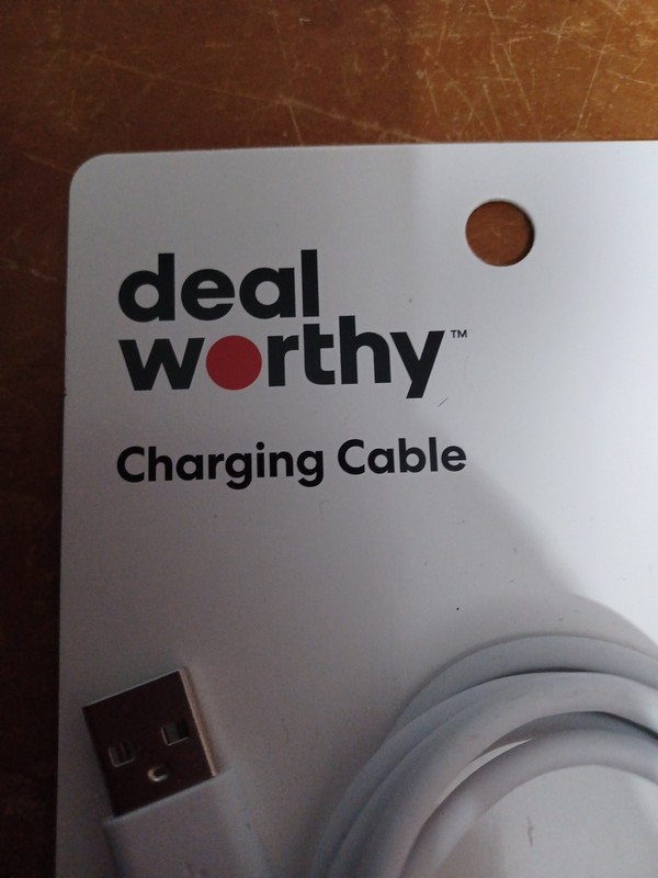 Target Deal Worthy Apple Lightning Charging Cable 5 Ft New On Packaging gallery