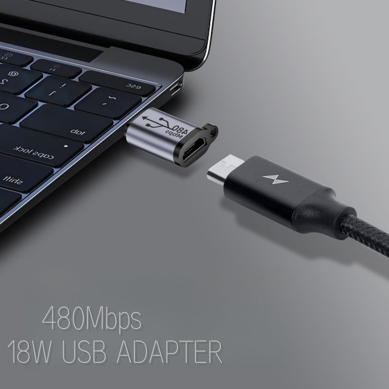 8 PCS USB Adapter Kit TypeC Micro Mini Lighting To USB 480Mb Phone PC Mac gallery
