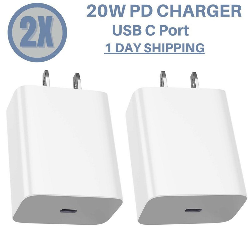 20W PD Fast Wall Charger USB-C Power Adapter For iPhone 16 15 14 13 11 12Pro Max