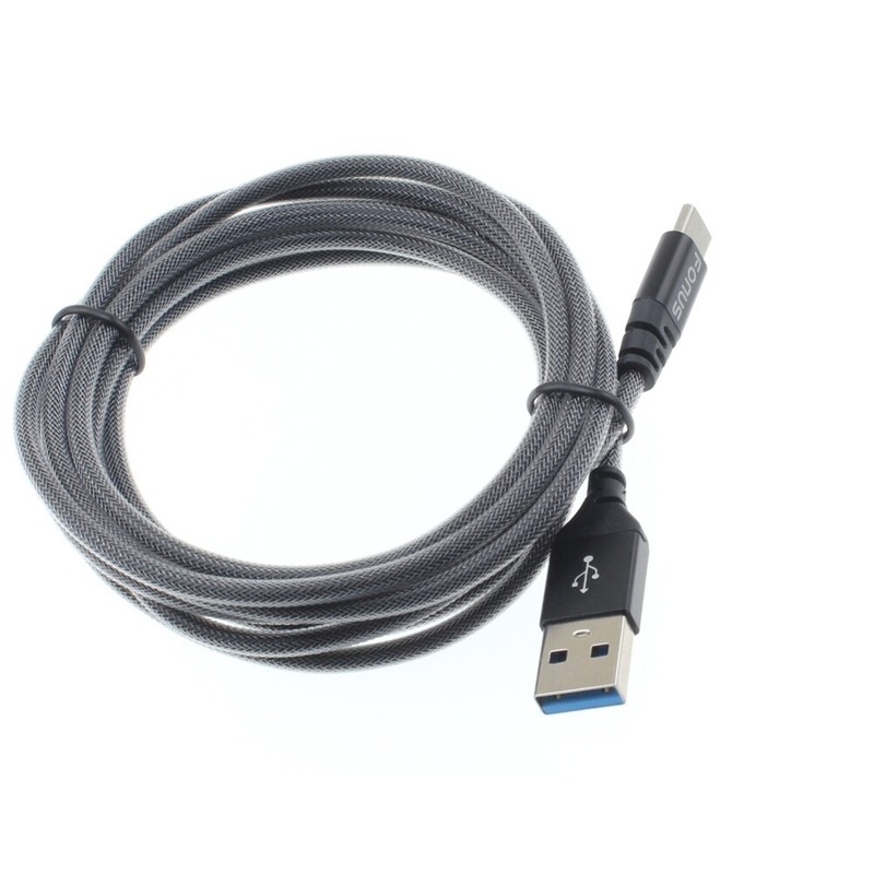 For Galaxy A03S/A04E/A05 Type-C 6ft USB Cable Charger Cord Power Wire USB-C