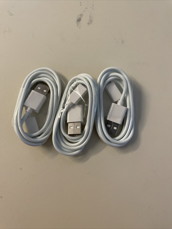 Android Micro USB Cables. Set If 3 x 3ft Cables