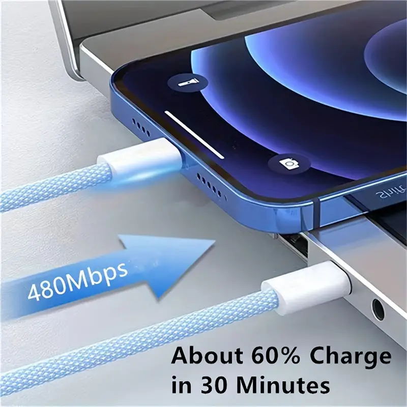 For iPhone 15 Pro Max 15 USB-C to USB-C Cable Fast Charger Type C Charging Cord gallery