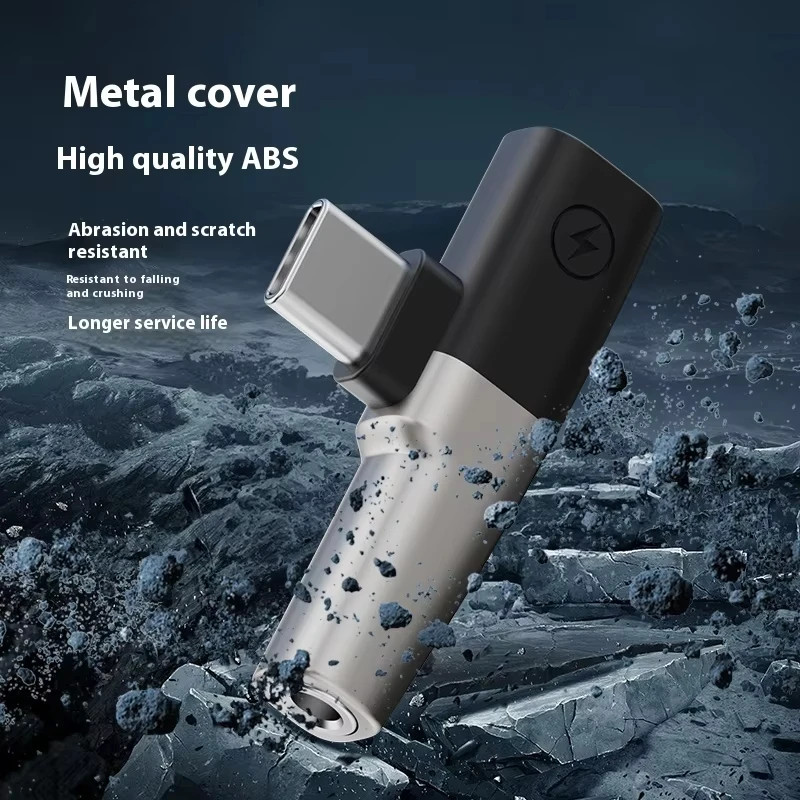 USB Type C to 3.5mm Jack Headphone Fast Charging Splitter With Aux Audio Jack gallery