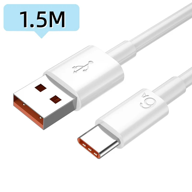 6A 66W USB Fast Charging Data Cable USB To Type-C Quick Charge Cord For Huawei X gallery