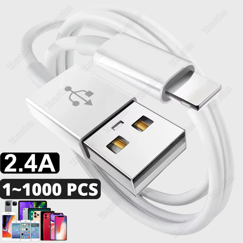 For i Phone 6 7 8 X XR XS 11 12 13 14 Pro Max USB Charger Cable Cord Wholesale