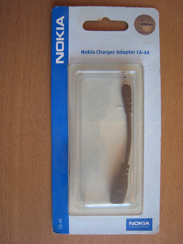 Nokia Original Charger Adapter CA-44 converts Old Model 3.5mm into 2mm Chargers