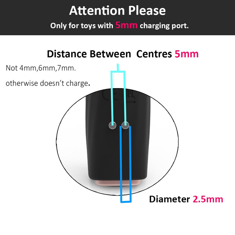 5Mm Magnetic USB DC Charger Cable, 2.7Ft Replacement Charging Cord for Rechargea gallery