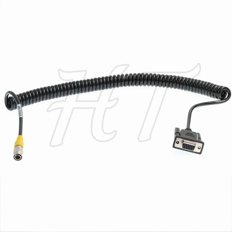 HangTon 6 Pin Hirose Data Cable for Topcon GTS 312 GPT3005 Total Station Sokk... gallery