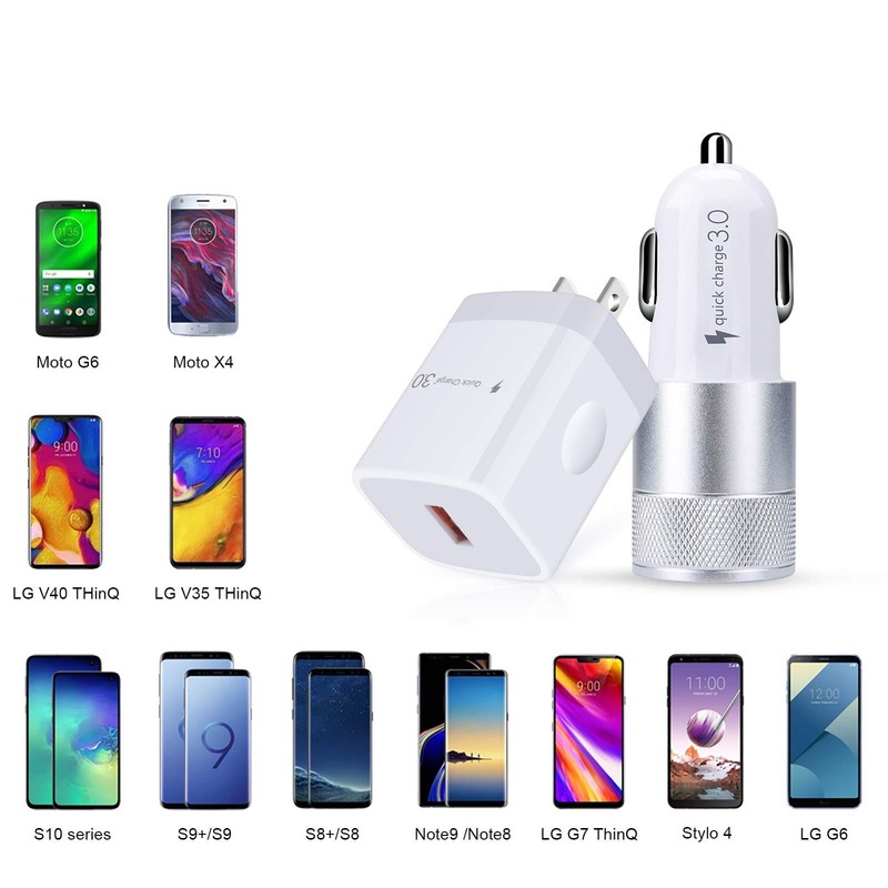 USB Fast Charger Kit for Samsung Galaxy A17 A56 A16 A15 A14 A35 A55 A54 white gallery