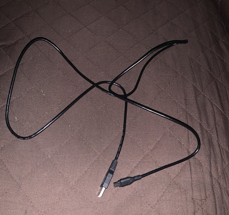 USB Mini B to USB Type A Cable (Black) gallery