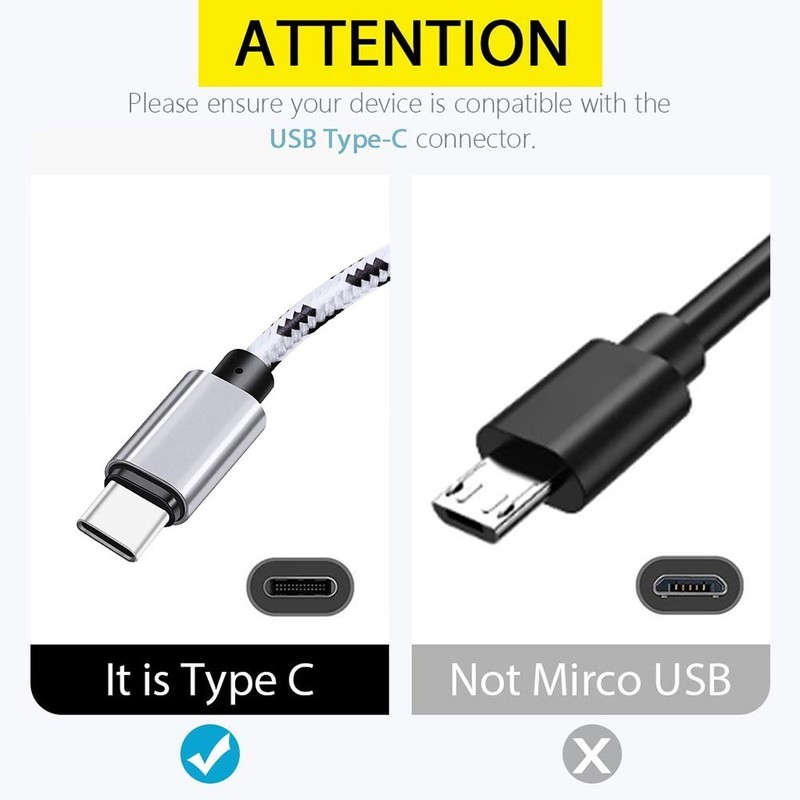 3X 10FT USB-C Type C Fast Charger Cable for iPhone 16 15 Pro Max / Galaxy S25+ gallery