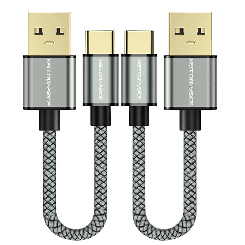 Yellowprice USB-C Type C Cable, Fast Charging & 5Gbps Data Transfer, 1m , 2-Pack