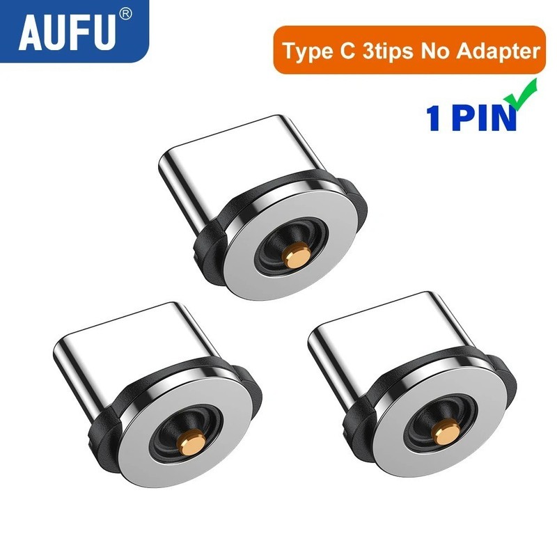 Magnetic OTG Adapter Type C Female to Type C IOS Micro Male Converter For gallery
