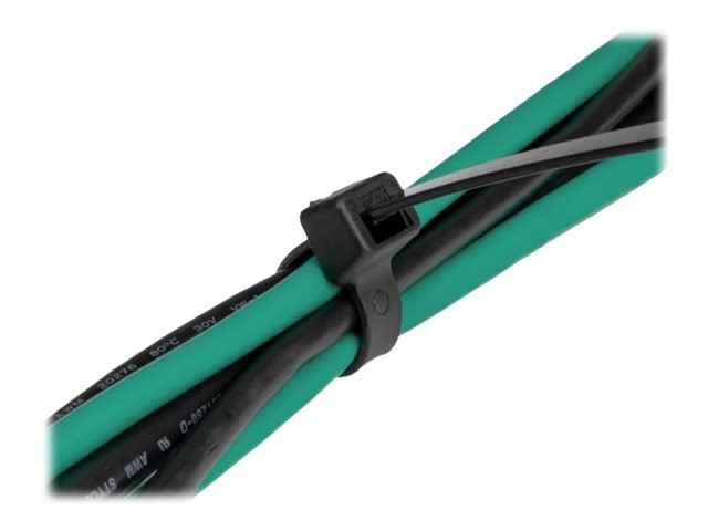 Delock Heavy Duty Tie L 200 x W 4.8mm Black 100 Piece 19559
