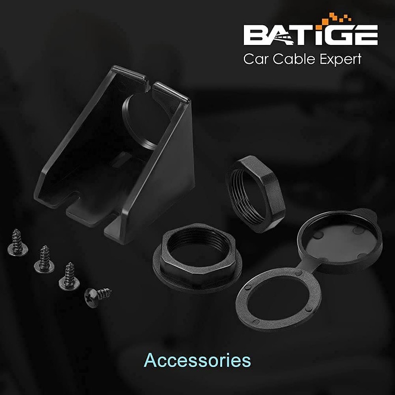 Single Port USB 3.0 Male to Female AUX Car Mount Flush Cable Waterproof Exten... gallery