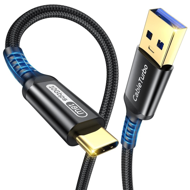 10Gbps USB C Cable 2FT, USB 3.1 Gen2 Fast Charging & Data Transfer for Android A gallery