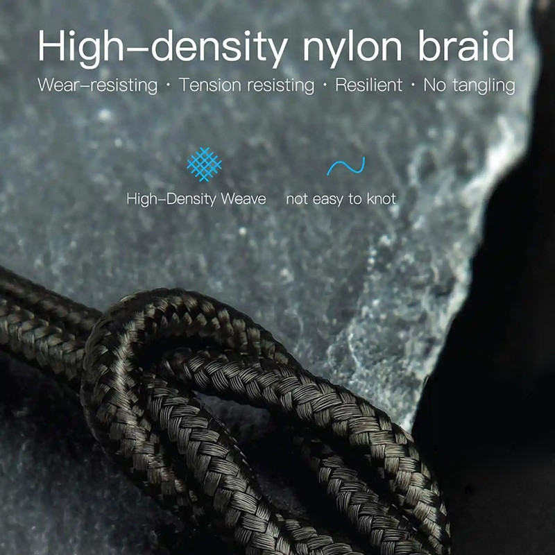 10Ft USB C to USB C Cable Type C Nylon Braided Data Sync Charger For Samsung/LG gallery