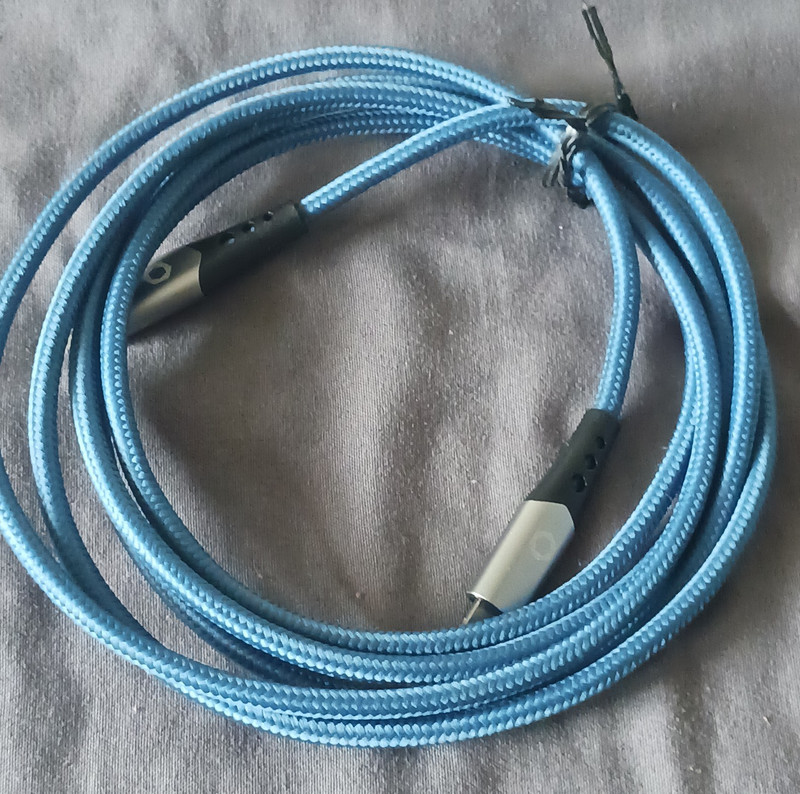 Celltronix Titanium 6ft USB Cable Fast Charging Micro USB USB-C Blue gallery