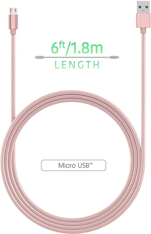 2-Pack Micro USB V9 Charger Fast Charging Cable Cord For Samsung Android Phones gallery