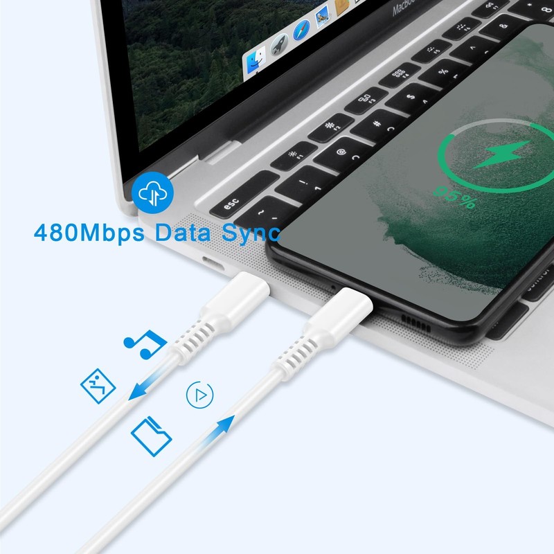 USB Samsung Super Charger 25W Fast Charging Cable for Galaxy A57 A37 A16 5G S... gallery