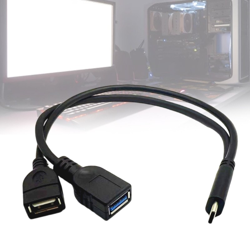 Flexible USB 3.0 Type C Female Adapters Cable 30CM for External Device Linking gallery