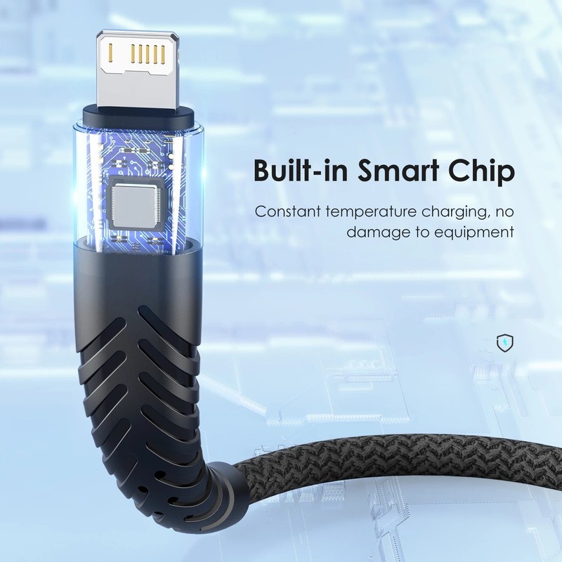 USB Cable For iPhone 14 13 12 11 Pro Max 6 6s 7 8 Plus XS X XR SE iPad 3A gallery