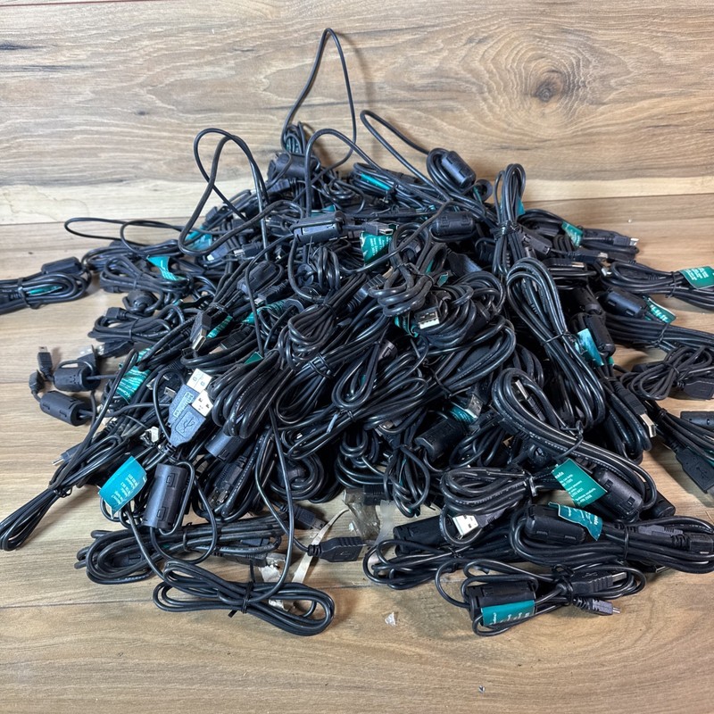 Mini USB Cable Charging Data Transfer A USB to B USB Mini Cable LOT OF 100 5FT